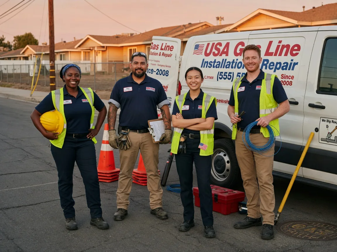 Gas Line Installation company in Faulkner, MD
